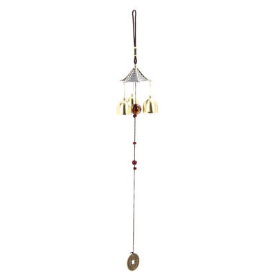 

Outdoor Living Wind Chimes Yard Garden Tubes Bells Copper 3 Tubes