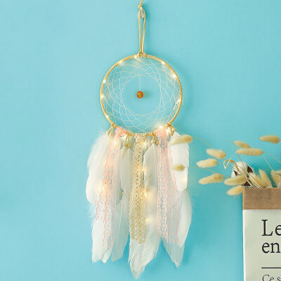 

Dreamcatcher Pendant Crystal Wind Chime Hanging INS Girl Heart Gift Creative Gift Decoration Home Hotel Restaurant Party