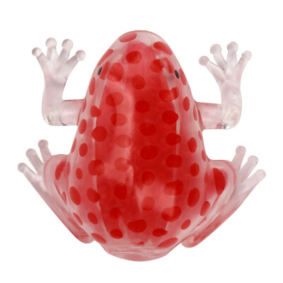 

〖Follure〗Novelty 8cm Bead Stress Ball Sticky Squeeze Frogs Squeezing Stress Relief Toy