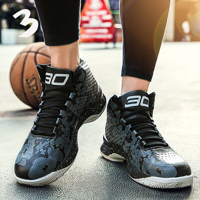 

High-top basketball shoes increased couple casual shoes tide shoes breathable mesh wear sports mens shoes