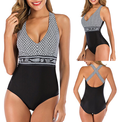 

Roseonmyhand Women Tankini Sets With Boy Shorts Ladies Bikini Set Swimwear Push-Up Padded Bra