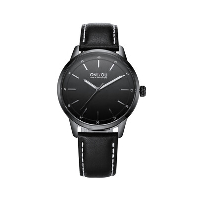 

Business gift belt waterproof watch ladies models simple casual quartz watch