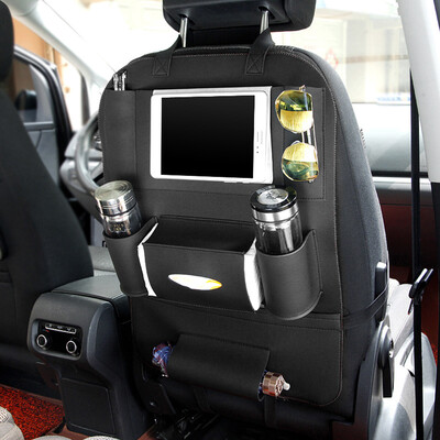 

Additives storage bag leather car storage bag auto supplies multi-function seat back bag storage bag car storage box debris sorting bag WGS-1358