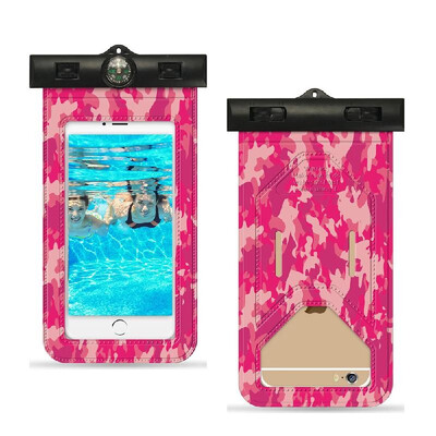 

Universal Camouflage Mobile Phone Waterproof Dustproof Pouch Bag for All Smart Phones
