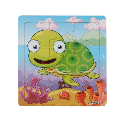 

Gotoamei Wooden Tortoise Jigsaw Toys For Kids Education And Learning Puzzles Toys