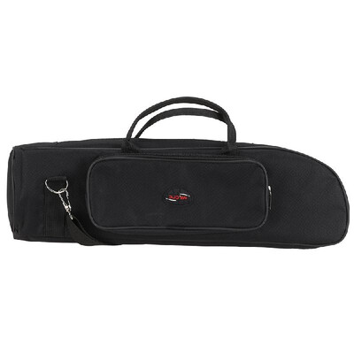 

Twill Surface Trumpet Bag Case Thicken Padded Foam Non-woven Inner Cloth with Adjustable Shoulder Strap Pocket