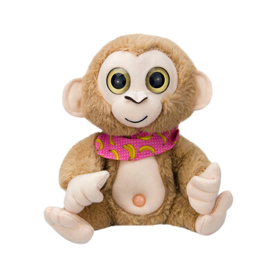 

Tailored Cute Mimicry Pet Talking Monkey Repeats What You Say Electronic Plush Toy