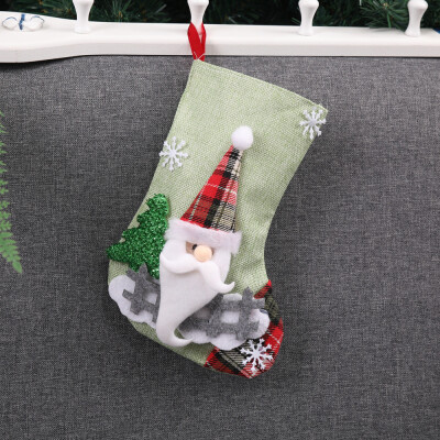 

〖Follure〗Christmas Xmas Tree Hanging Party Tree Decor Santa Stocking Sock Gift Candy Bags