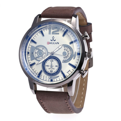 

Gobestart Mens Business Casual Stainless Steel Mesh Belt Watch Simple Dial Quartz Watch