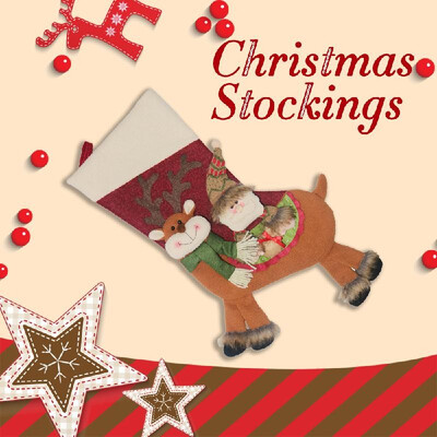 

Christmas New Style Creative Christmas Candy Bag Christmas Socks Gift Bag Christmas Tree Pendant Christmas Decoration For Christm