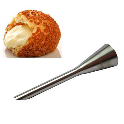 

10Pcs Stainless Steel Cream Puffs Pastry Cake Decorating Nozzles Baking Tool