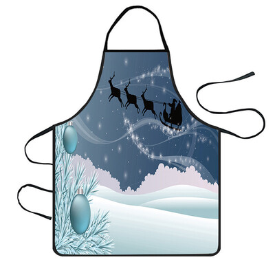 

Toponeto Christmas Decoration Waterproof Apron Kitchen Aprons Dinner Party Apron
