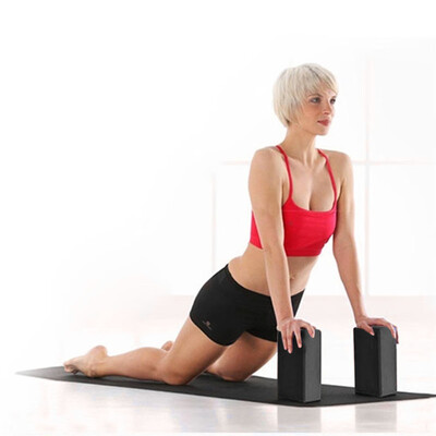 

Siaonvr Exercise Fitness Yoga Blocks Foam Bolster Pillow Cushion EVA Gym Training