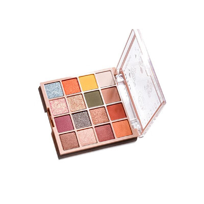 

TUTU 16 Colors Glitter Eyeshadow Pallete Shadows Palette Cosmetics Shimmer Diamond Eye Make Up Eye Shadow