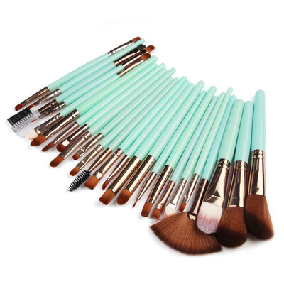 

Toponeto 25pcs Cosmetic Makeup Brush Blusher Eye Shadow Brushes Set Kit
