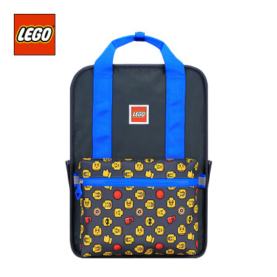 

LEGO LEGO childrens school bag casual backpack 10 years old or older backpack light work bag adult parent-child package large version men&women blue 20128