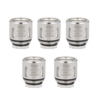 

5PCSLot GAISH VF-T4 Electronic Cigarette Atomizer Coil 015ohm Replacement Coil Head 45-60W Atomizer Tank Vaporizer for GAISH