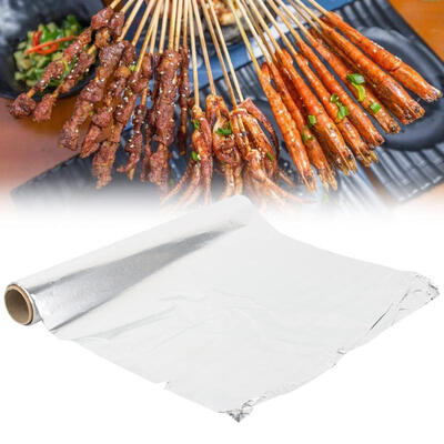 

Greensen 20m Durable Aluminum Foil BBQ Paper Wrapper Grill Baking Chicken Wrap Paper