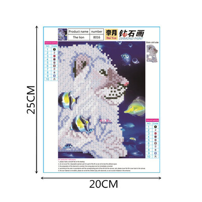 

Siaonvr 5D Embroidery Paintings Rhinestone Pasted DIY Diamond Painting Cross Stitch