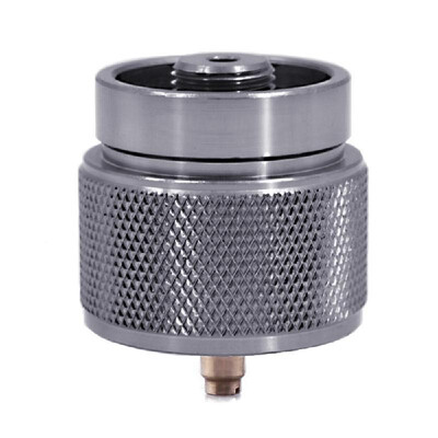

Camping Stove Adapter 1LB Propane Small Tank Input EN417 Lindal Valve Output