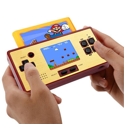 

RS-98 Built 89 Different Games 3 Inch Screen Childrens Game NES Games Mini Handheld Game Console AV Output With Card