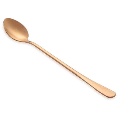 

Stainless Steel Long Handle Stirring Ice Spoon Coffee Tea Spoons Tableware