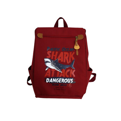 

Korean version of Guzhukan schoolbag for young girls High School Students Campus Capacity Shoulder bag ins Wind&Day Edition