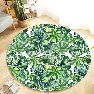 

Gobestart Botany Elements Blanket Round Bathroom carpet 60cm