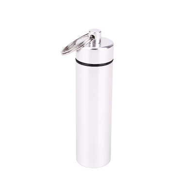 

1Pc Aluminum Alloy Seal Cotton Swab Travel Portable Storage Toothpick Box