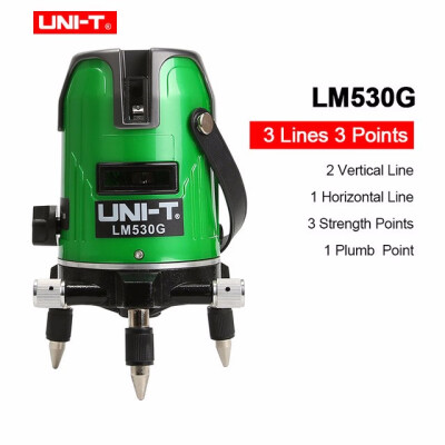 

UNI-T LM520 LM520G LM530 LM530G LM550 LM550G 360 degree Self- leveling Cross Laser Level Red&green 235Lines