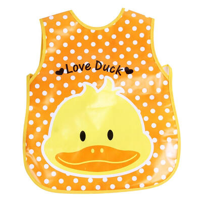 

Baby Feeding Bibs Waterproof Art Smock Bib Apron Cartoon Children Vest