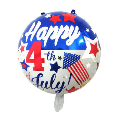 

Happy Independence Day Flag Balloons Foil Balloons Holiday Party Decoration