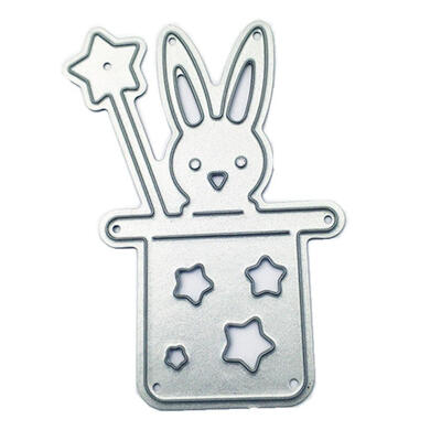 

Metal Cutting Dies Stencils for DIY Scrapbooking Photo Album Magic Rabbit