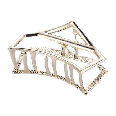 

Shell Square Metal Hair Clips Women Barrettes Hairpins Shower Hair Holder