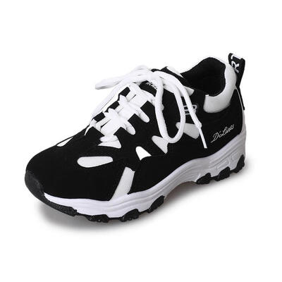 

Spring Women Shoes 2019 New Fashion white Black Platform Sneakers Women Casual Shoes Harajuku Basket Femme Tenis Feminino