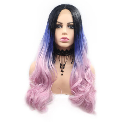 

Dolago Body Wave Synthetic Lace Front Wigs Heat Resistant For Black Women