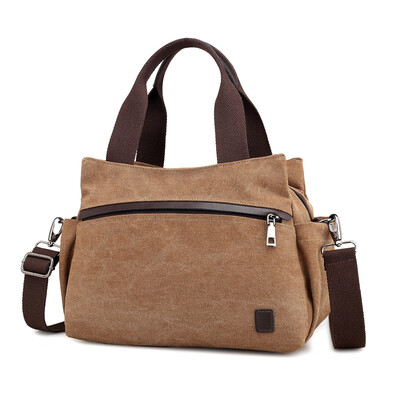 

Korean version of womens bag simple leisure handbag inclined canvas bag single shoulder bag bags