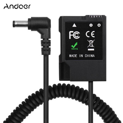 

Andoer EP-5A EN-EL14 Dummy Battery Pack DC Coupler Connector Spring Cable Battery Replacement for Nikon D3100 D3200 D3300 D3400 D3