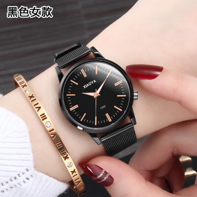 

Mens watch mens waterproof fashion style Korean simple full-automatic non-mechanical non-mechanical female lovers watc