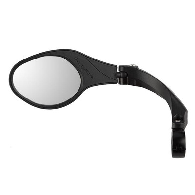 

1 PCS Stainless Steel Lens Mirror MTB Handlebar Side Safety Rear View Mirror Road Bike Cycling Flexible Rearview Mirrors