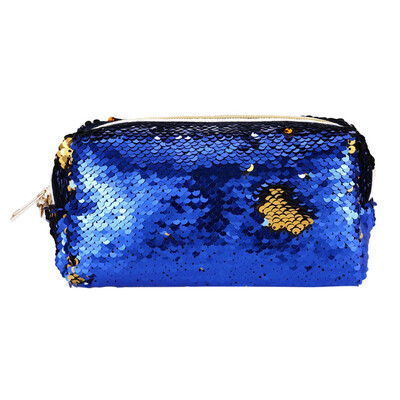 

Toponeto Women Girls Fashion Double Color Sequins Pen Bag Storage Bag Ladies Purse Pouch