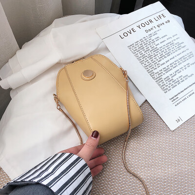 

New small bag handbags new 2019 Korean version of the simple shoulder bag fashion Messenger bag small change mobile phone bag