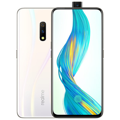 

Realme X 48 million double camera lift camera screen fingerprint game mobile phone 6GB64GB steam white full Netcom dual card