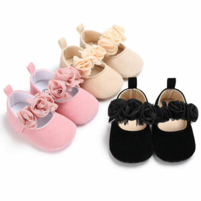 

USA Toddler Party Shoes Baby Girl Wedding Dress Shoes Bowknot Infant Prewalkers