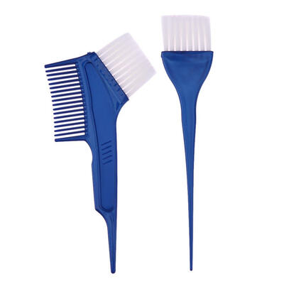 

2pcs Professional Hair Dyeing Brush Set Salon Hair Coloring Comb
