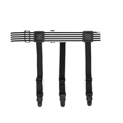 

Men Business Shirt Stay Garters Elastic Gentleman Shirts Holders Suspenders