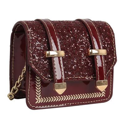 

Ladies Handbag Korean PU Chain Cross-Body Bag Messenger Shoulder Bag