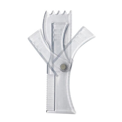 

Men Rotating Beard Shape Template Comb Trim Beard Shaper Styling Stencil