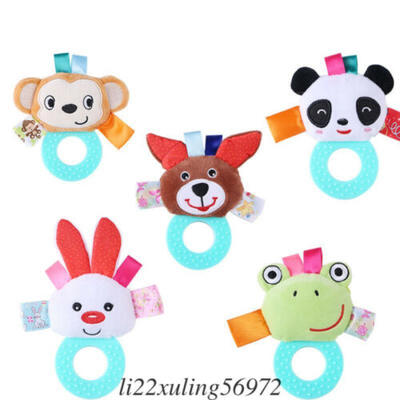 

1Pcs Set Cute Animal Stuffed Toys Infant Baby Kids Rattles Soft Toy Doll Gift