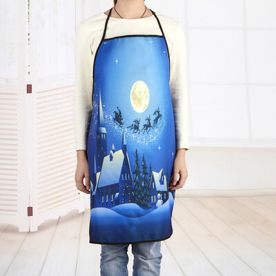 

Toponeto Christmas Decoration Waterproof Apron Christmas Dinner Party Apron